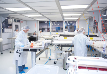 ISO 7 modular gmp clean room