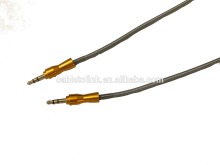 1M Gold Plated 3.5mm Stereo Jack Plug to 3.5mm stereo jack plug Aux Cable Lead