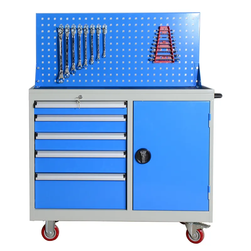 Free Combination Heavy Duty Garage Storage Workshop Tool Cabinet Workbench