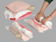 rolling vacuum storage bag travel