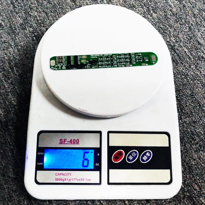 7s 7A PCM BMS for 24V 25.2V 25.9V Li-ion/Lithium/ Li-Polymer 21V 22.4V LiFePO4 Battery Pack with LED Power Display (PCM-L07S06-A27)