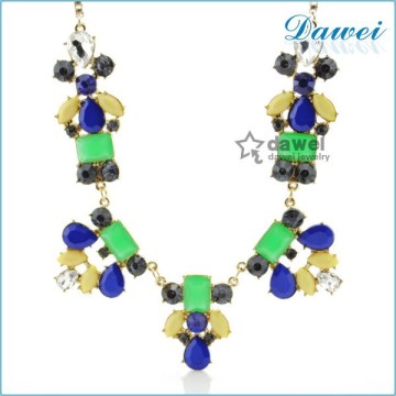 2015 initial design fashion costume jewel necklace designs