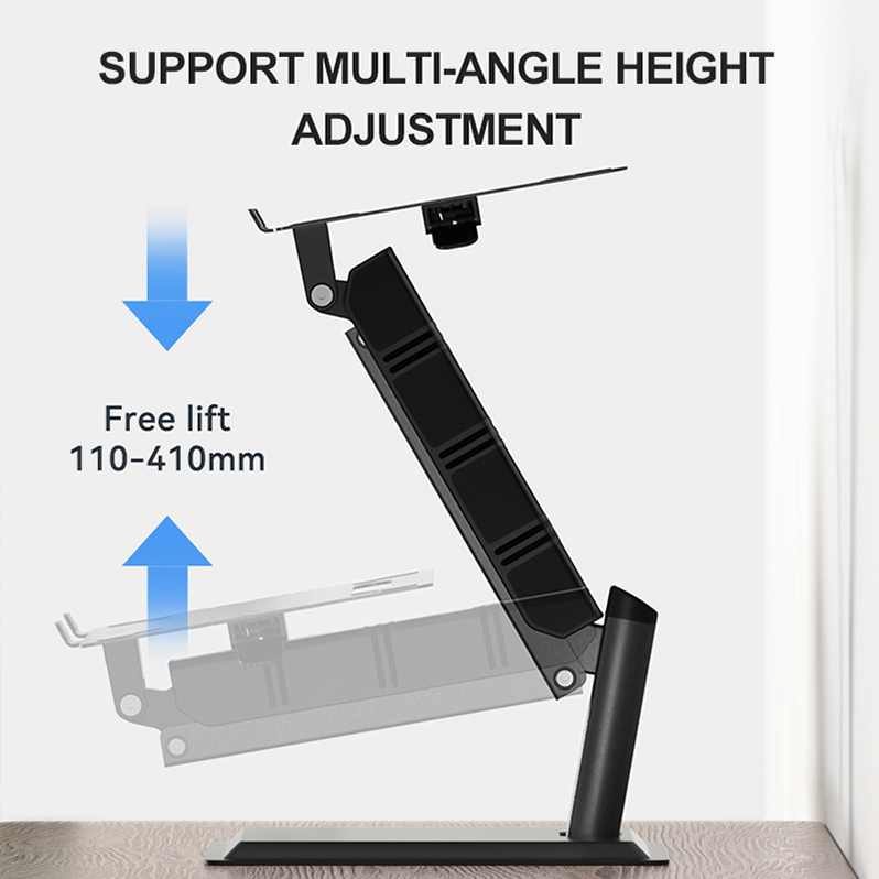 Laptop Stand for Desk, Laptop Stand Adjustable Height