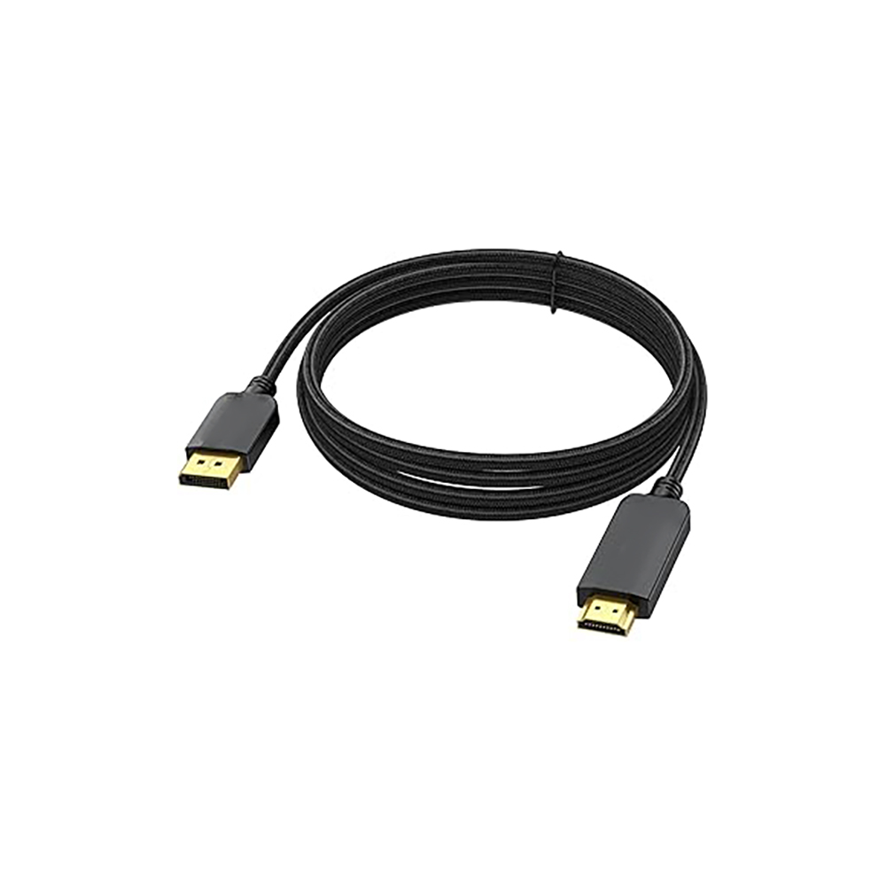 DP to HDMI Cable Male to Male Cord