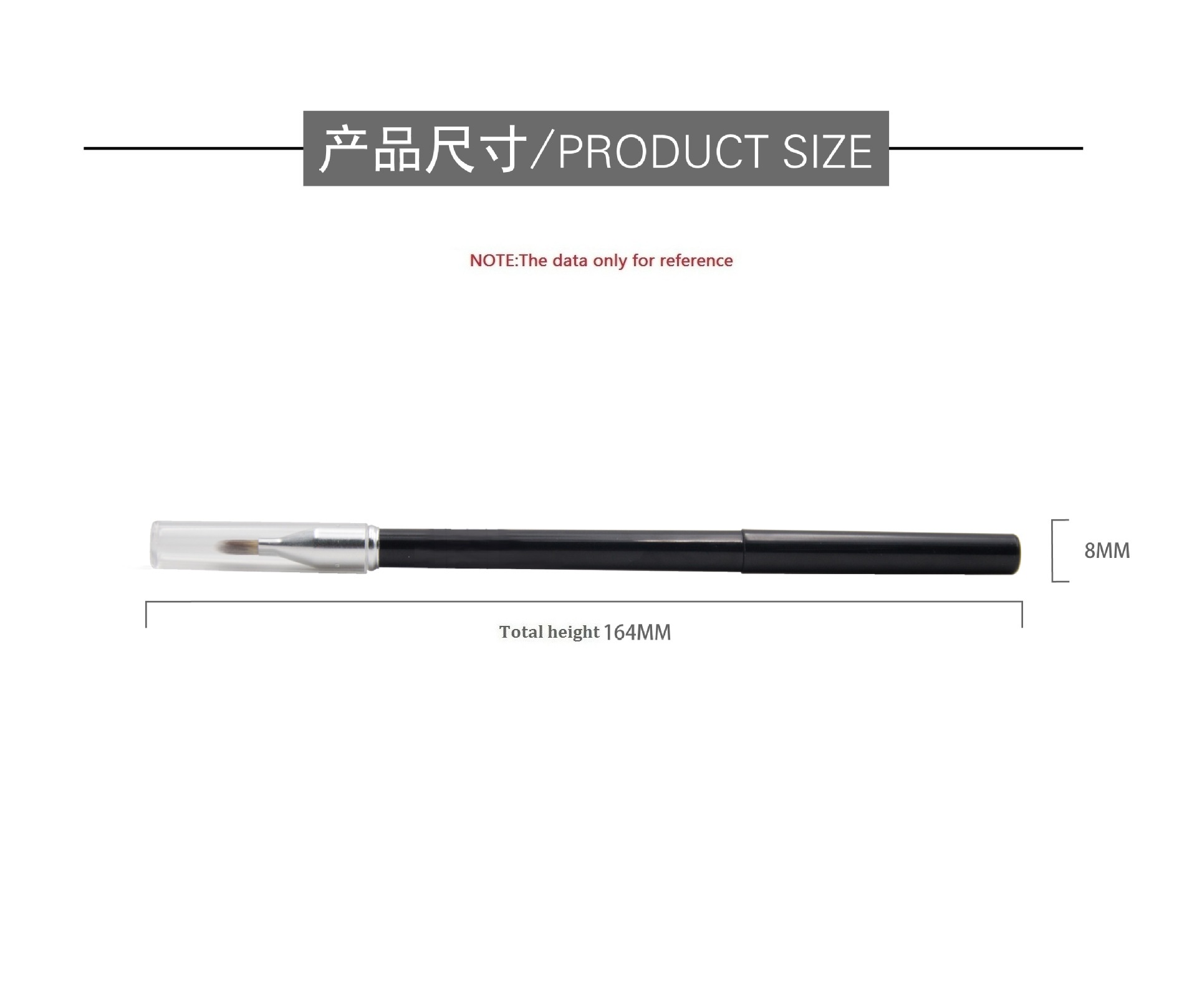 Wholesale Cosmetics Makeup Waterproof Slim Eye Brow Pencil Private Label Eyebrow Pencil Packaging