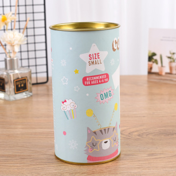 Custom Printed Food Packaging Paper Tube Tea Box