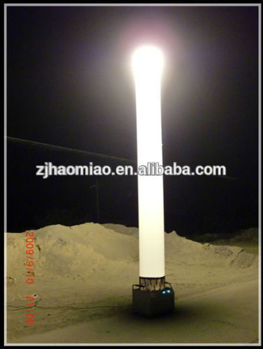 fireproof inflatable balloon light tower with generator for emergency lighting