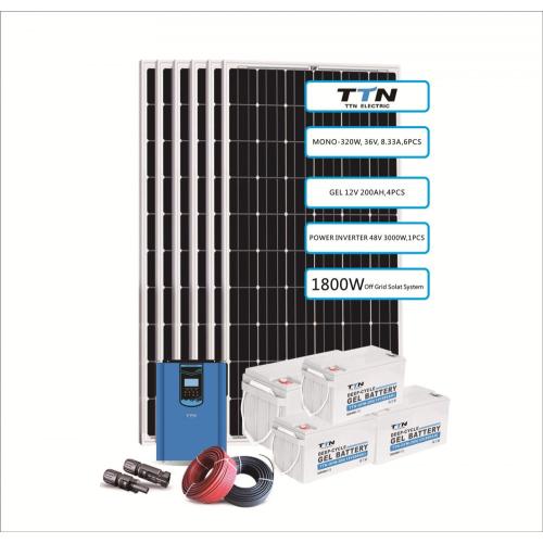 1800W,2000W,2200W Off Grid Hybrid Solar System