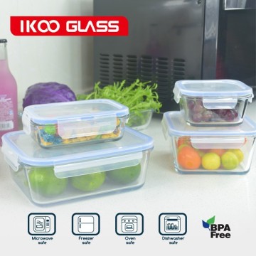 Collapsible Airtight Food Storage Containers, Freezer to Oven Safe