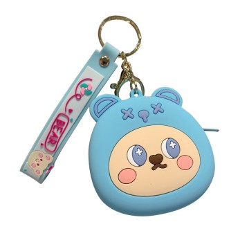Small Violent Bear Coin Purse for Schoolbag - Storage Pendant