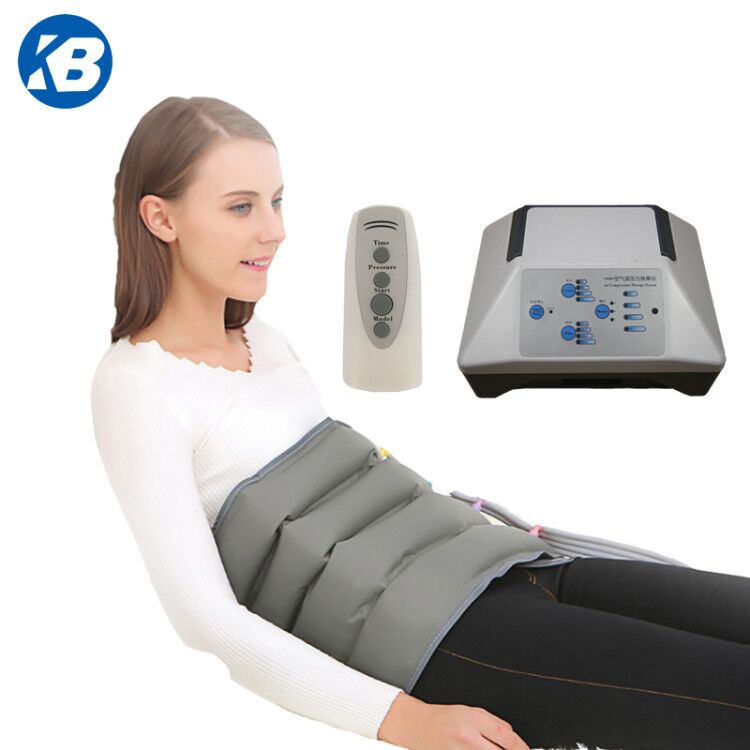 handle 4 chambers sequential air compression vein circulation muscle recovery leg massage boot