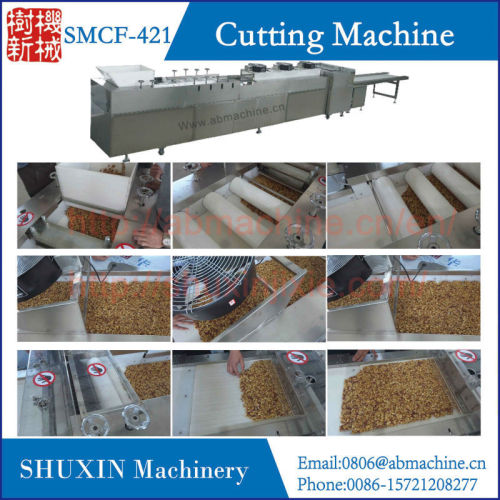 Regular pop rice candy cutting machine