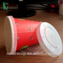 Nature cup paper cup cold drink lids/ ps lids/ cover