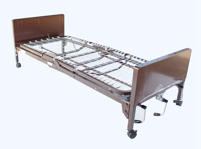 Manual Homecare Bed With Three Cranks