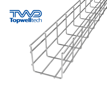 Wire Mesh Cable Tray Quick Installation With Accessories