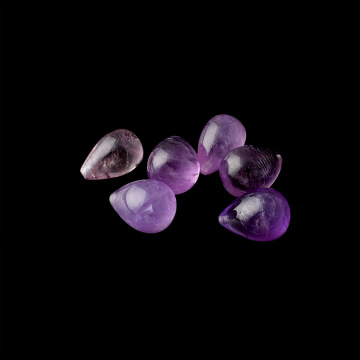 Pink Amethyst Gemstone Egg Shape Stone Reiki Crystal