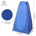 Outerlead Pop Up Camping Shower Tent Blue