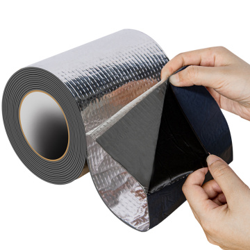 UV Resisitance Tape UV resistant Aluminium backing butyl rubber tape Manufactory