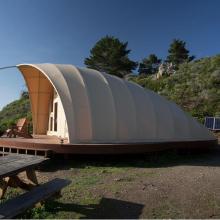 Trendy Camp Steel Tube Structure Shell Tent Hotel Accommodation