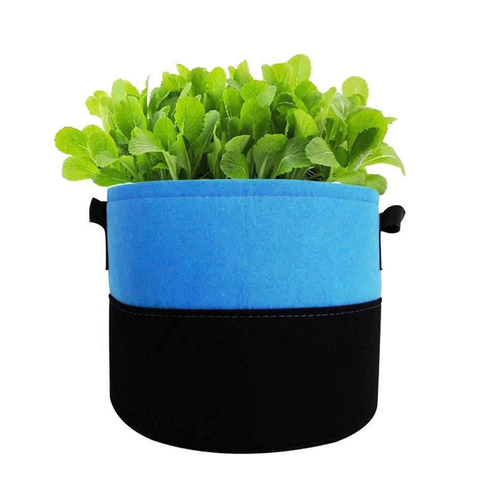 2 gallon 3 gallon 5 gallon 7 gallon 10 gallon  Planter Grow Bags Pots Garden Potato Felt Fabric Plant Grow Bags