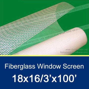 18x16 Plain Woven Fiberglass Insect Screen