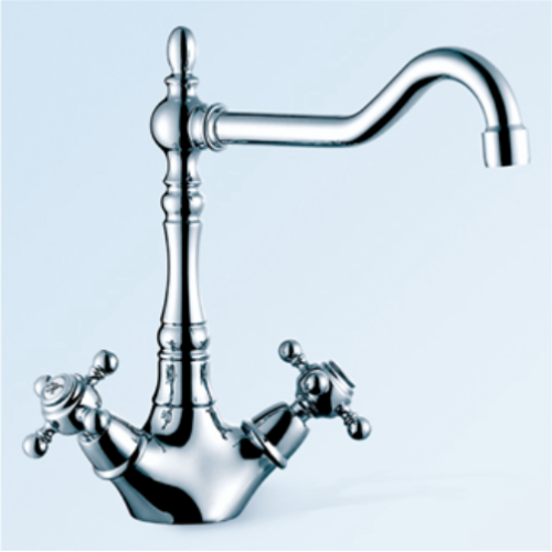 Victoria Dual Handle Basin Tap ○