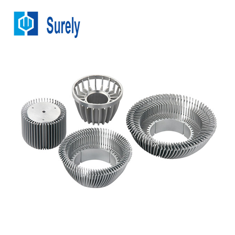 Custom high quality OEM aluminium profile CNC extrusion fittings