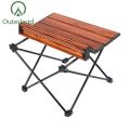 Outerlead Folding Lightweight Wood Grain Mini Camping Table