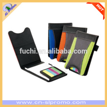 Promotional Non-woven Fabric Cover Notebook Of Fabric Cover Notepad With Sticker