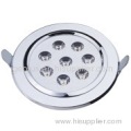 8leds * Downlight sabit 1w