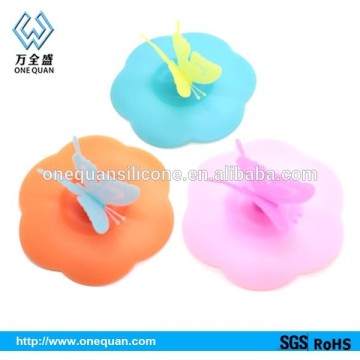 professional factory silicone cup cover, silicone mug cup cover