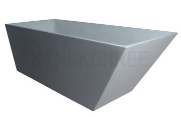 Composite Acrylic Solid Surface Huge Bathtub Bathroom Bathtub Solid Surface Bathtub