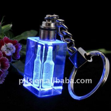 crystal key chain , Led key chain