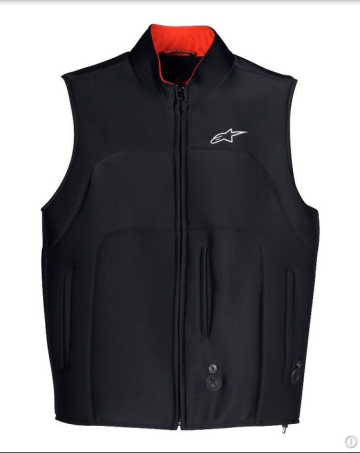 Winter heated bike waistcoat vest