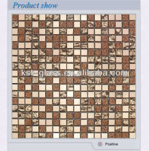 tiny small size 10x10 glass mirror mosaic tile