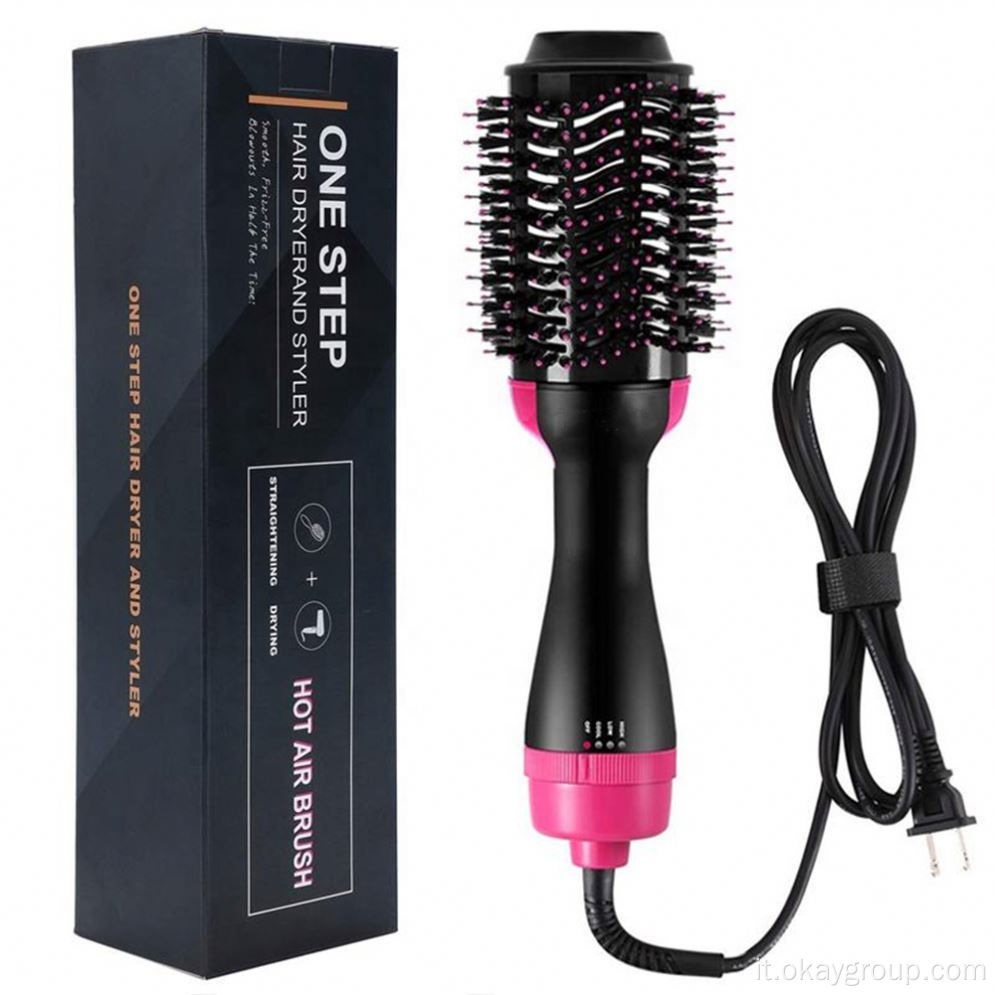 Bigodino di raddrizzatore per capelli elettrico 4 in 1