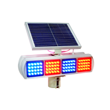 Solar-Powered Waterproof Strobe Light for Traffic Safety Warning