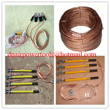 Portable electrical earth rod&ground rod,H.V. Earth rod&earthing sets