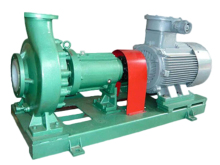 Horizontal end suction pump