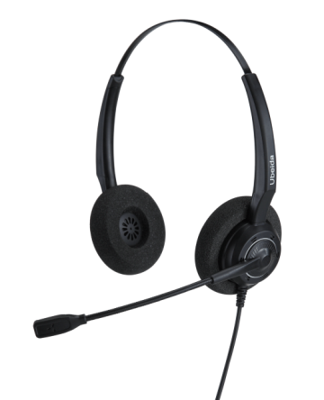 Binaural Call Center Telephone Headset