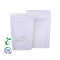 Chia Seed Reusable Zipper Barrier Standup Kraft Bags