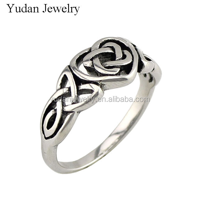 China Manufacturer Custom stainless steel band ring women