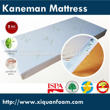 Hot selling Roll up Bamboo mattresses with visco memory foam