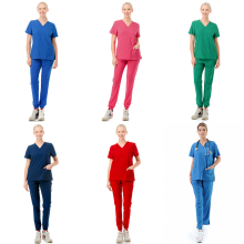 Customized Medical Nurse Wear: Wholesale Scrub Sets & Polyester Hospital Uniforms