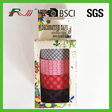 Assorted design masking paper tape with free sample