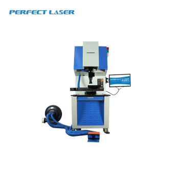 Vacuum Table 20W Fiber Laser Solar Cell Silicon Wafer Scribing Cutting Broken Machine