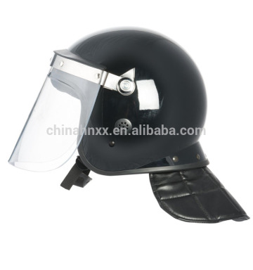 protective neck police anti-riot safety helmet with visor