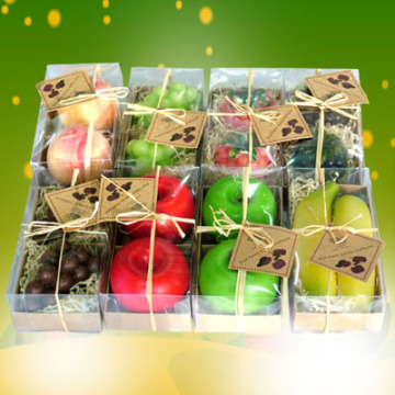 fruit candle set