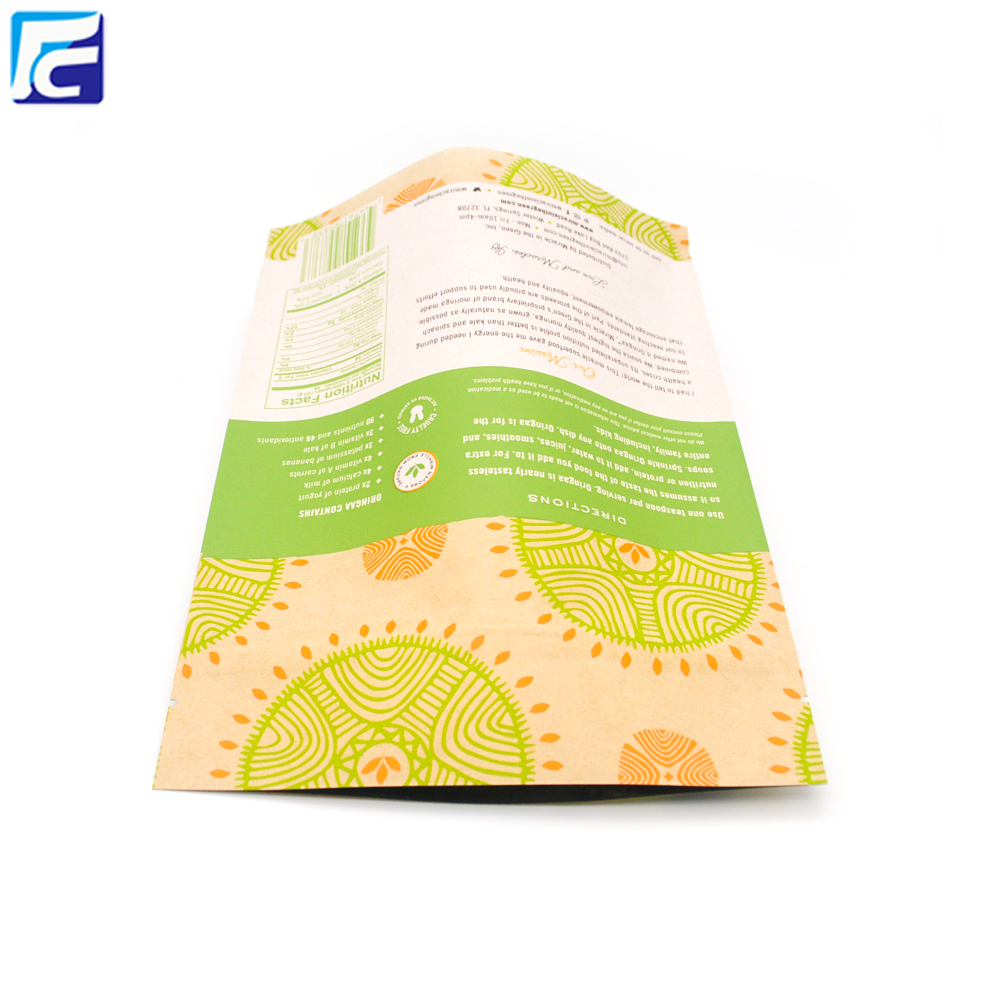 8 Oz Stand Up Pouches Tea Packaging Bags