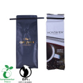 Biodegradable quarter sides seal valve coffee pack